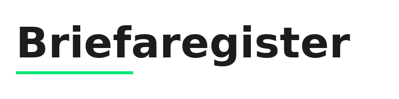 Briefaregister logo